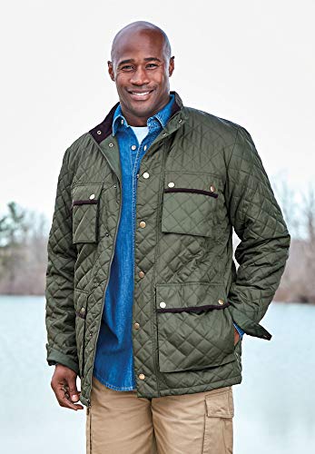 Boulder Creek by KingSize Men's Big & Tall Quilted Jacket2