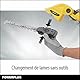 Powerplus Heckenschere POWXG2033 leichte Gartenschere elektrisch mit Li-Ionen Akku – 2 in 1 Garten Tool als Rasenschere, Trimmer und Strauchschere für Hecken, Sträucher & Pflanzen im Garten