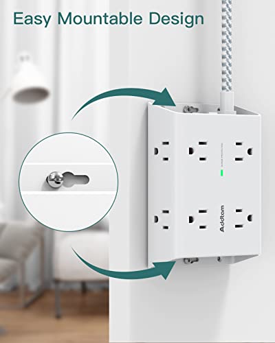 Addtam AD84C Surge Protector Power Strip thumb #5