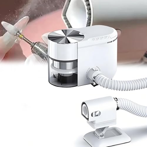 DPLWJPP Aspiradores de Polvo para Uñas Succión Colector de Polvo Hogares Aspirador Uñas Gel Aspiradora de Manicura para Salones de Manicura,Manicura,Grabado,Pulido
