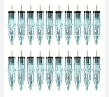 3RL Tattoo Cartridge Needles for Rotary Tattoo Machines – Pack of 20, Disposable Round Liner Cartridges for Precise Lining & Smooth Ink Flow