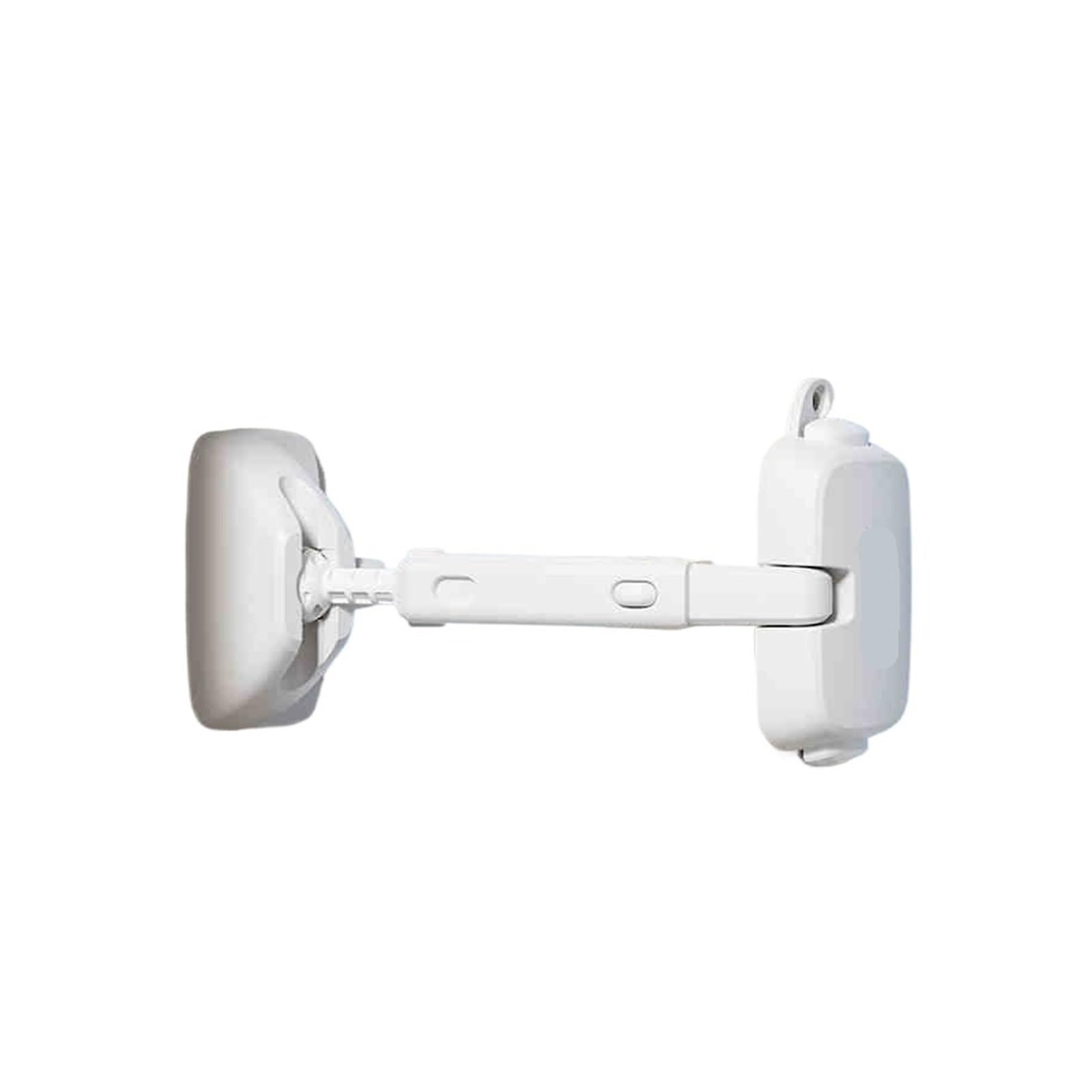 Hebilla de seguridad for puertas y ventanas, protección for niños, gran altura, anticaídas, resistente al viento, limitador fijo for apertura(White)