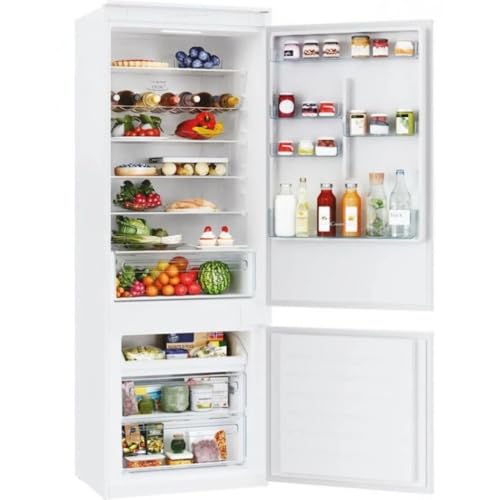 Candy CBT7719EW - Frigorifero Combinato, Installazione Incasso, 364 litri, No Frost, Classe energetica E