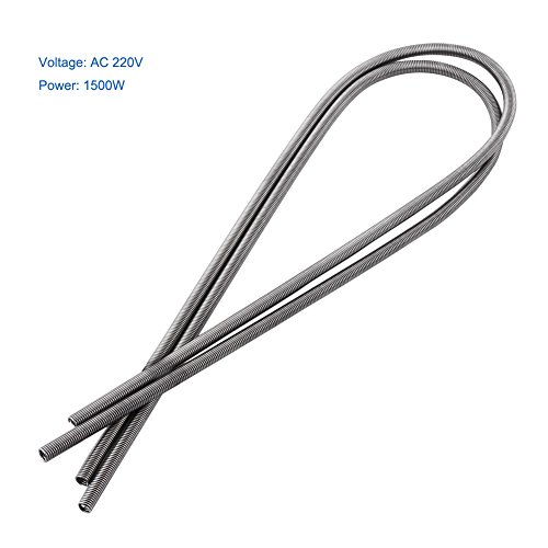 Filo del riscaldatore del forno del forno, Bobine dell'elemento riscaldante d'argento 1500W FeCrAl Lega di riscaldamento Essiccatore Restring per elettrodomestici