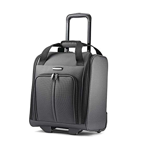 Samsonite Leverage LTE Softside Expandable Luggage with Spinner Wheels, Charcoal, Underseater