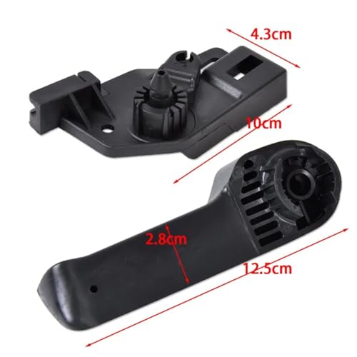 Levier ouverture capot Seat Leon pièce noire 1J1823633A - 7