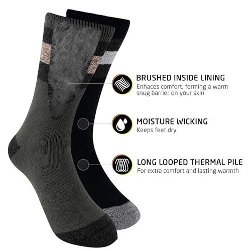 HOT FEET mens Thermal Socks Thermal Socks for Men