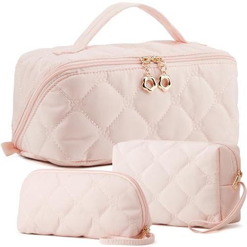 Makeup Cosmetic Travel Bag Set (Various Colors) - image 1