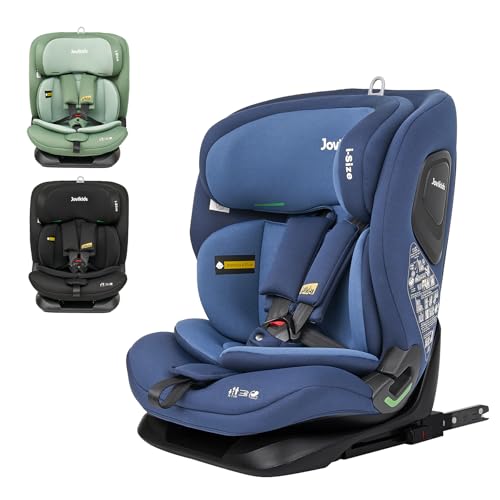 Jovikids Silla Coche Bebé, I-Size Silla de Coche Grupo 1/2/3 ISOFIX, para Niños de 76-150 cm, 15...