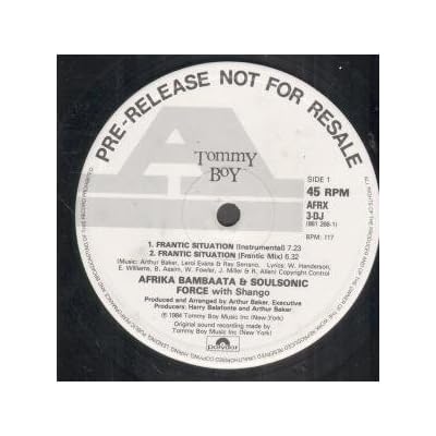 FRANTIC SITUATION 12 INCH (12" SINGLE) UK TOMMY BOY 1984