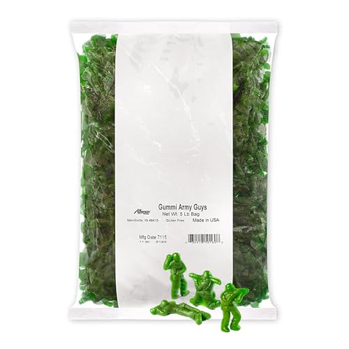 Albanese Confectionery Gummi Army Guys, 5 Pound Bag