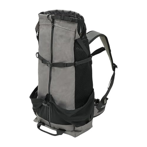 Mochila para gatos antienganches de pelo que soluciona los tirones en mascotas viajeras
