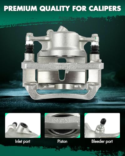Image of SCITOO 19B1569 Front Left Driver Side Brake Caliper Fits For Toyota For Camry 1992-1996, With Bracket,1PC