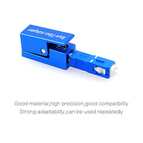 Conector óptico SC azul de fibra óptica, 1 unidad miniatura 3