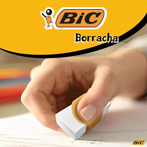 Caneta BIC, Enem Preta Ponta Média 1.0mm Kit 3 Canetas Esferográficas Cristal Classica Dura Mais com