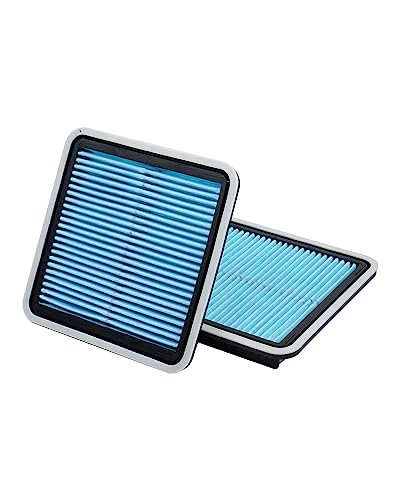 Image of 2-Pack Engine Air Filter Fits for Impreza Legacy Outback WRX Forester Tribeca WRX STI Replac GP997 CA9997 Air Filter Replacement 16546-AA090 Car Accessories