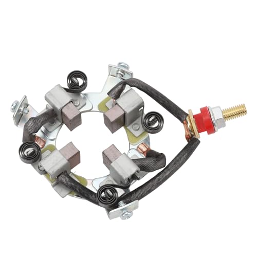 Image of High performance motor carbon brush kit 45mm center hole for 8000 20000lb 4X4 ATV winch, starting brush kit with wiring harness, plug and heating wire repair kit