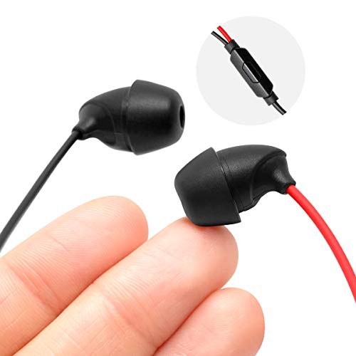 ADV. Sleeper Earbuds Flexible Silicone Lightweight Compact Earphones – Perfect for Noise Isolation