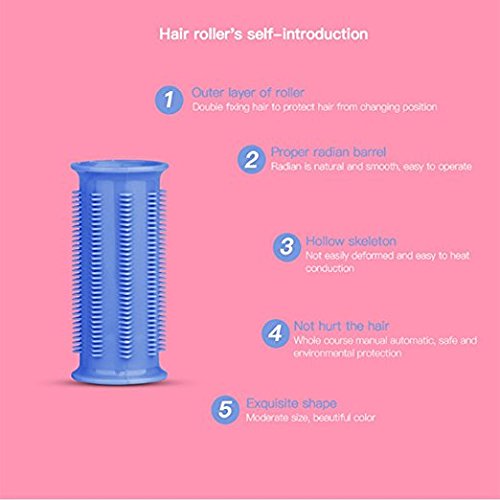 Miniatura 6 de Juego de rodillos electrónicos de flecha de 15 unidslote + guantes, para cabello largo, medio corto, rodillo de pelo de viaje con clips, calefacción