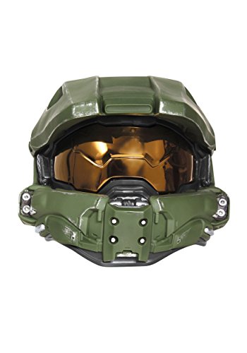 Disguise Master Chief Deluxe Light-up Helmet Officially Licensed Halo Adult Costume Headwear