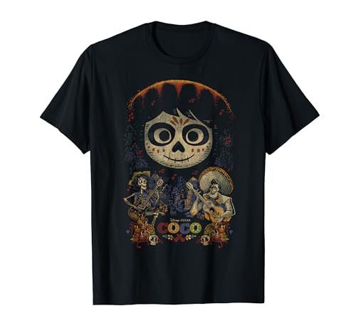 Disney Pixar Coco Miguel & Musical Scene Camiseta