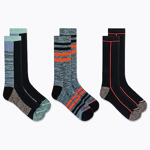 Image of Merrell Repreve Cushioned Hiker Crew Socks 3 Pair