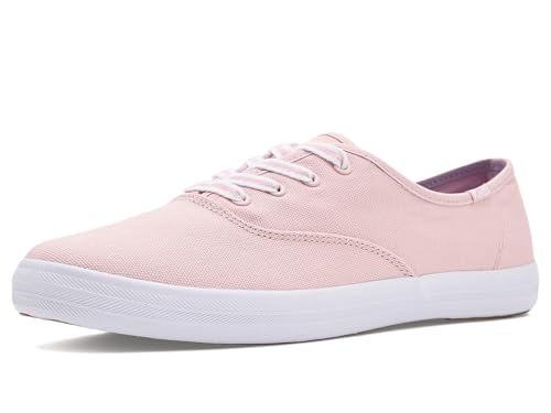 Image of Keds Women's Champion Canvas Lace-Up Pale Pink Canvas 10 Medium