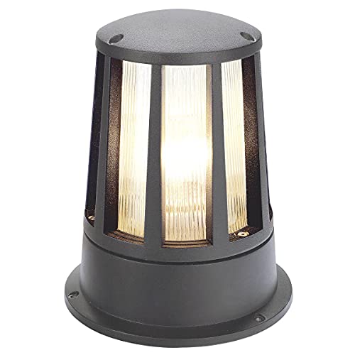 SLV 230435 CONE Lampe d'extérieur Anthracite E27 max. 100 W IP54 Aluminium Gris pierre