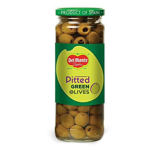 Image of Del Monte Pitted Olives - Black, 450g + Del Monte Green Pitted Olive, 450g