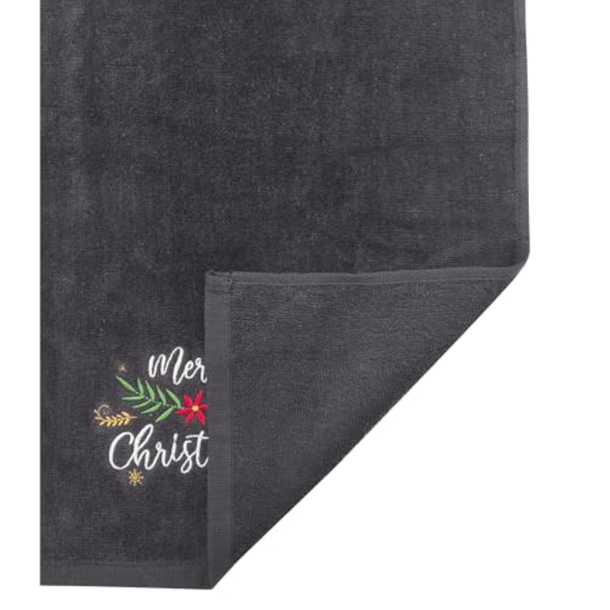 Christmas Decorative Cotton Hand Towel Set, Holiday Decor