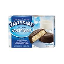 Tastykake جوز الهند كاندي الكعك، الشوكولاته الداكنة المغلفة، حزمة الأسرة، 12 حزمة العد من 2