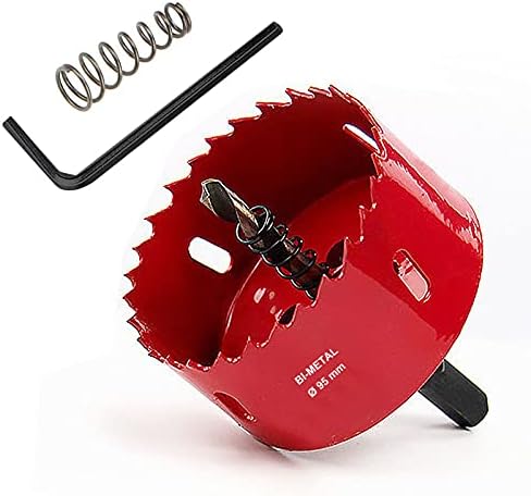 SagaSave 200mm HSS Bi-Metal Hole Saw with Corn Hole Drilling Cutter, Hole Cutter for Stainless Steel,Metal,Wood,Plastic,Drywall,Fiberboard,7.89inch 1PCS