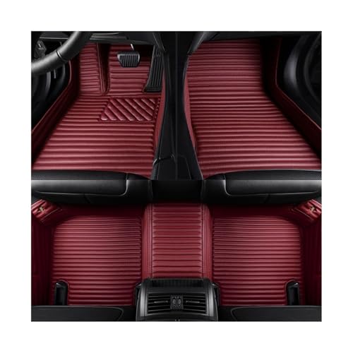 Tapis de sol pour voiture BMW F10 série 5 cuir PU protection habitacle 2010-2016