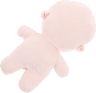 WHAMVOX Boneca Corporal De Pelúcia De Pelúcia Boneca De Artesanato DIY Boneca De Pelúcia Requintada Boneca De Pelúcia Confortável Boneca Manual De Algodão Pp Modelo De Boneca Resistente
