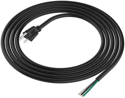 Amazon.com: 10ft 14 Gauge 3 Prong Heavy Duty Replacement Power Supply ...