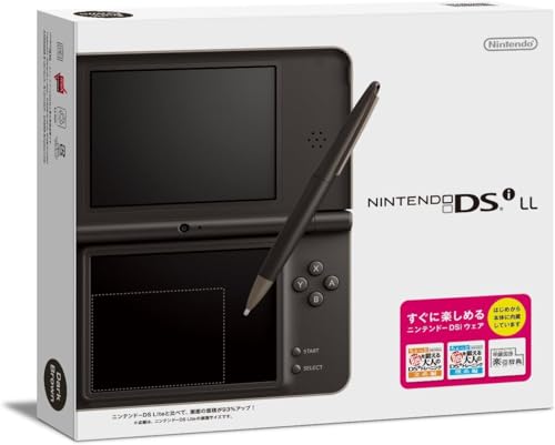 【整備済み品】 任天堂 ニンテンドー DSi LL ダークブラウン 1050mhバッテリー交換済み 4.2インチ画面 SDカードスロット搭載 Nintendo 【メーカー生産終了】