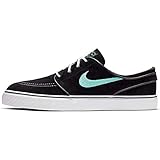 Nike Unisex-Erwachsene Zoom Stefan Janoski Og Fitnessschuhe, Mehrfarbig (Black/Mint/White 1), 49.5 EU