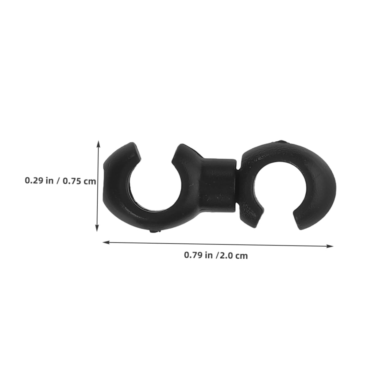 ifundom 50PCS Weatherproof Shaped Holder for Brake Gear Housing Space Saving Design Durable Construction for Efficient Cable Organization