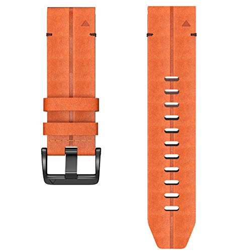 Bracelet en cuir véritable respirant et robuste pour Garmin Enduro 935