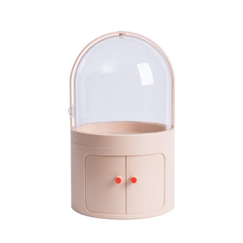 Cosmetic Storage Box, Transparent Dustproof And Moisture-Proof Large-Capacity Desktop Finishing Box for Storing Cosmetic Jewelry,Michelin