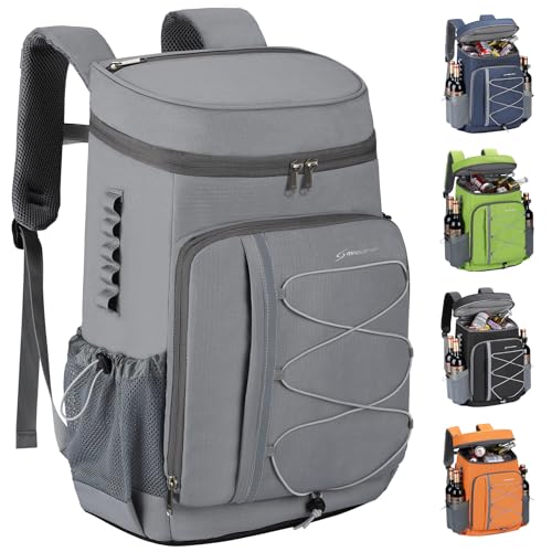 Image of Maelstrom Cooler Backpack - 35 /50 Can Insulated Soft Cooler Lunch Bag for Camping, Beach, Hiking & Shopping