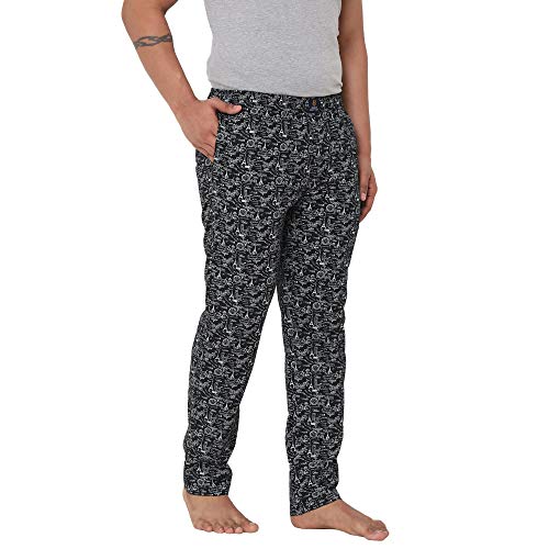 Image of Urban Scottish 100% Comfortable Men's Lounge Pants, Leisure-Wear withn Elastic Waist-Band & Regular Fit, Machine Washable Stayt Home Clothing, Expert Craftsmanship Featuring Plush to The Touch Feel
