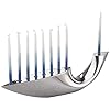 Nambeillumemenorahhanukkahmenorahcandleholderdecorativemenorahsforchanukah9branchesmadeofmetalalloy14inchdesignedbytoddmyers  Urban Country Home Decor Nambe illume menorah hanukkah menorah candle holder decorative menorahs for chanukah 9 branches made of metal alloy 14 inch designed by todd myers  urban country home decor