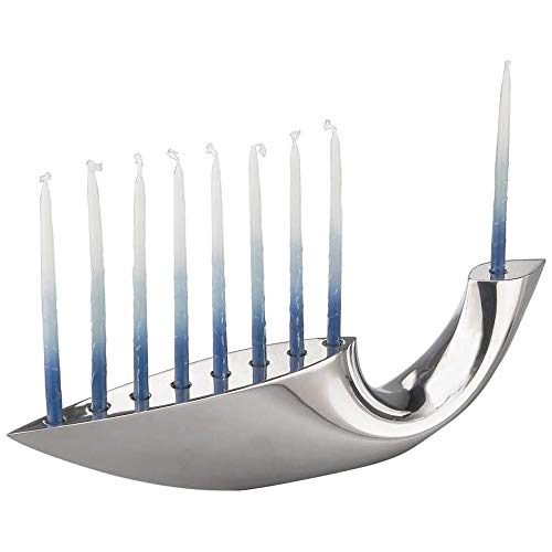 Nambeillumemenorahhanukkahmenorahcandleholderdecorativemenorahsforchanukah9branchesmadeofmetalalloy14inchdesignedbytoddmyers  Urban Country Home Decor Nambe illume menorah hanukkah menorah candle holder decorative menorahs for chanukah 9 branches made of metal alloy 14 inch designed by todd myers  urban country home decor