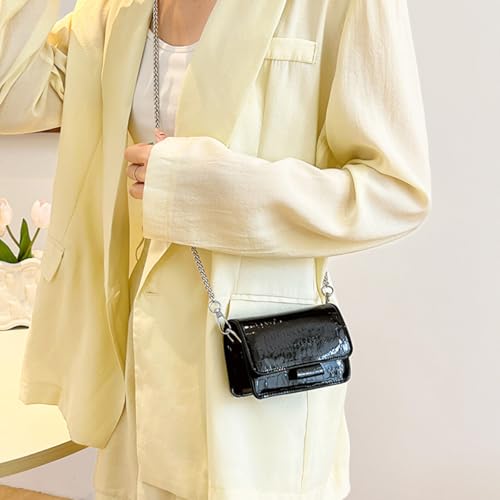 Image of Mini Purses for Women Y2K Purses Top Handle Crossbody Bag Clutch Shoulder Handbag for Cocktail Party Prom Wedding