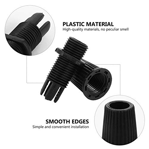 Sujetacables de plástico Operitacx contra tirones para proteger cables de lámparas 8