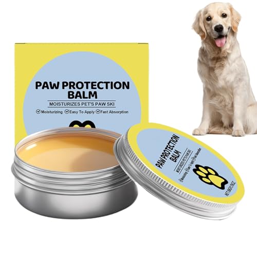 Baumê Pour Pattes - 70g | Bauмe Pour Chien Paŵ | Baume Pour Pattes Et Nez De Chien Pour Teckel, Pieds, Peau, Griffes, Soins, Maison, Bain, Extérieur, Hiver, Voyage, Intérieur, Griffes, Maison, Extérie