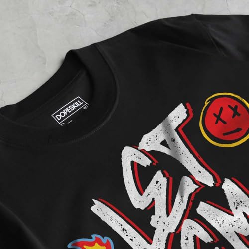 Image of DopeSkill Graphic Tee Streetwear Hip Hop Hypebeast Unisex T-Shirt Sneaker Colour Matching Shirts Inspired Motivation Quotes