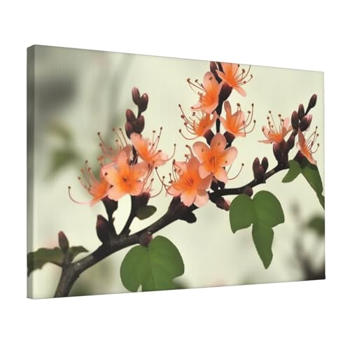 Toile florale de zone tempérée pour créer un espace zen dans votre bureau