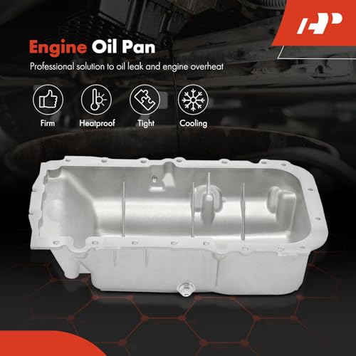 A-Premium Engine Oil Pan Sump with Drain Plug Compatible with Chrysler Pacifica 2004 2005 2006 3.5L by A-Premium - Image 3